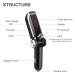 FM AUDIO TRANSMITTER MET BLUETOOTH EN USB