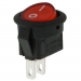 MINIATUUR WIPSCHAKELAAR ON/OFF 3A 250VAC ROOD