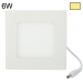 SYLED5542WW 6W Warm Wit LED inbouwspot vierkant 430 lumen