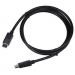 DisplayPort-aansluitkabel male - male 2 meter zwart