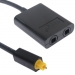 TOSLINK OPTICAL SPLITTER 1 NAAR 2