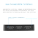 3-voudige 4K HDMI V1.3 switch met afstandsbediening