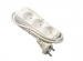 ERPCN-101 3-voudige tafelcontactdoos 3 meter wit (2 x 1 mm²)