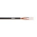 Stereo Audiokabel op Haspel 4x 0.14 - 100 m Zwart