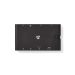 USB Docking Station | USB 3.2 Gen 1 | USB-C™ Male | HDMI™ Female / Micro SD / RJ45 Female / SD / VGA Female 15p / 2x USB-A / 2x USB-C™ | Rond | Vernikkeld | Zwart | Window Box met Euro Lock