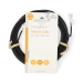 Telecomverlengkabel | RJ11 Male | RJ45 Male | 5.00 m | Kabel design: Plat | Connectorplating: Goud Verguld | Kabeltype: RJ11 | Zwart | Label