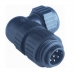 Hirschmann IP67 connector male 7-polig haaks