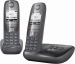 GIGASET A475 DUO DECT TELEFOON ZWART MET BEANTWOORDER