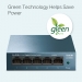 TP-LINK LS105G 5-Poort Gigabit Switch Metalen Behuizing