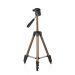Statief | Maximaal draagvermogen: 1.5 kg | Minimale werkhoogte: 35.0 cm | Maximale werkhoogte: 106.0 cm | 3 Segmenten | Pan & Tilt | Inclusief reistas | ABS / Aluminium | Brons / Zilver