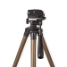 Statief | Maximaal draagvermogen: 1.5 kg | Minimale werkhoogte: 35.0 cm | Maximale werkhoogte: 106.0 cm | 3 Segmenten | Pan & Tilt | Inclusief reistas | ABS / Aluminium | Brons / Zilver