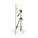 Statief | Maximaal draagvermogen: 1.5 kg | Minimale werkhoogte: 35.0 cm | Maximale werkhoogte: 106.0 cm | 3 Segmenten | Pan & Tilt | Inclusief reistas | ABS / Aluminium | Brons / Zilver