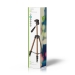 Statief | Maximaal draagvermogen: 1.5 kg | Minimale werkhoogte: 35.0 cm | Maximale werkhoogte: 106.0 cm | 3 Segmenten | Pan & Tilt | Inclusief reistas | ABS / Aluminium | Brons / Zilver