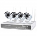 Draadloos HD Camerasysteem met 4 HD-camera’s + 1TB HDD