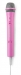 KMD55B KARAOKE MICROPHONE WITH RGB LIGHTING PINK