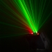 DUBBEL ROOD/GROEN GOBO LASER SYSTEEM MET BLAUWE LED