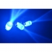 3-Some Lichtset 3x 57 RGBW LED's Clear