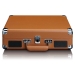 Koffer platenspeler met 2 ingebouwde speakers Bruin
