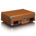 Koffer platenspeler met 2 ingebouwde speakers Bruin