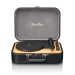 Retro Bluetooth® platenspeler met ingebouwde luidsprekers Zwart