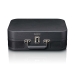Retro Bluetooth® platenspeler met ingebouwde luidsprekers Zwart