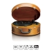 Retro platenspeler met 2 ingebouwde luidsprekers Bruin