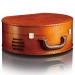 Retro platenspeler met 2 ingebouwde luidsprekers Bruin