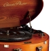 Retro platenspeler met 2 ingebouwde luidsprekers Bruin