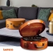 Retro platenspeler met 2 ingebouwde luidsprekers Bruin