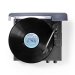 Platenspeler | 33 / 45 / 78 rpm | Riemaandrijving | 1x Stereo RCA | 18 W | Ingebouwde (voor) versterker | MP3 conversie | ABS / MDF | Bruin