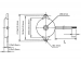 PIEZO TRANSDUCTOR 5Vac 4.0kHz 85dB - DRAADAANSLUITING