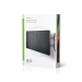 TV-Beschermhoes voor Buiten | Scherm afmeting: 55 - 58 " | Supreme Quality Oxford | Zwart