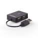 USB-hub | 4-poorts | USB 2.0 | Reisformaat