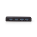 UHUBU3420BK USB-Hub | 4-Poorts | USB 3.0 | Netvoeding / USB Gevoed | 4x USB