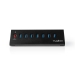 USB-Hub | 8-Poorts | USB 3.0 met Externe Voeding | QC3.0 Oplaadpoort | 5 Gbps