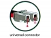 NiMH BATTERIJ VOOR DRAADLOZE TELEFOON 3.6V-600mAh (UNIVERSELE PLUG)