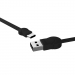 FLATCABLE 1M USB 2.0 C  - USB A MALE
