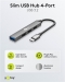 USB-C HUB NAAR  4-POORTS USB-A 5 MAX. Gbit/s