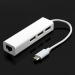 USB 3.1 C - RJ45 NETWERKADAPTER MET USB HUB