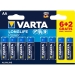VARTA-4906SO Alkaline Batterij AA 1.5 V High Energy 8-Promotional Blister