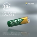 Oplaadbare NiMH Batterij AA 1.2 V 2500 mAh 4-Blister