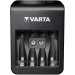 VARTA-57687 NiMH LCD Plug Charger+ (AA, AAA & 9 Volt) inclusief 4x AA 2100 mAh