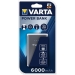 Draagbare Powerbank 6000 mAh Grijs
