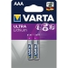 VARTA-6103/2B Lithium Batterij AAA | 1.5 V DC | 1100 mAh | 2-Blisterkaart | Grijs / Zilver