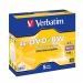 DVD+RW 4x 4.7GB 5 Pack Jewel Case Mat Zilver