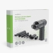 Handstofzuiger | Luchtblazer | 90 W | Oplaadbaar | Droog / Nat | Li-Ion | Zwart