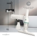 Electrische Ruitenreiniger | 12 W | 1200 Pa | Inhoud Reservoir Vuil Water: 60 ml | Afneembare vuilwatertank | Groen / Wit