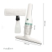 Electrische Ruitenreiniger | 12 W | 1200 Pa | Inhoud Reservoir Vuil Water: 60 ml | Afneembare vuilwatertank | Groen / Wit