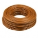 BK17276 100 meter VD 2.5 mm² massief installatiedraad bruin