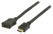 VGVP34090B10 High Speed HDMI kabel met Ethernet HDMI-Connector - HDMI Female 1.00 m Zwart
